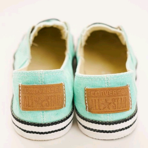 SIZE 5 Y CONVERSE, All Star Slip-on Low Top Shoes EUC B2 - Picture 4 of 5